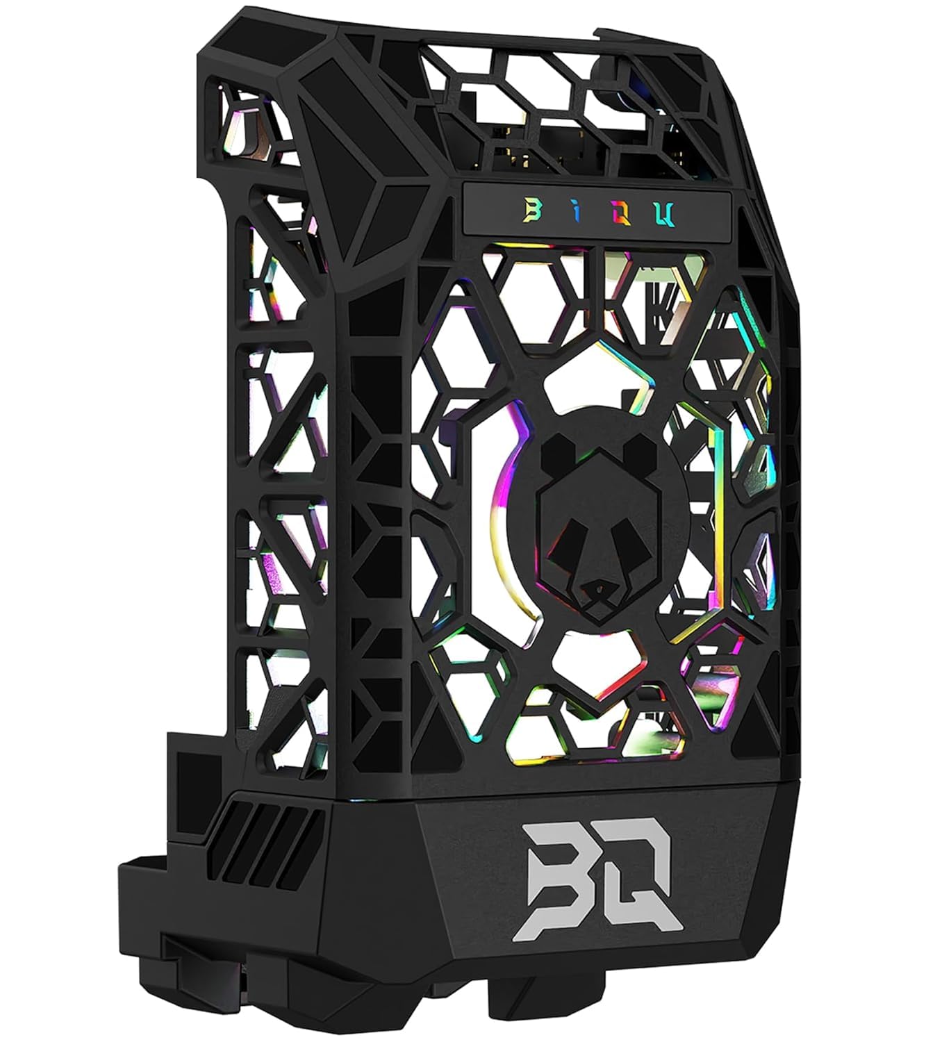 BIQU Panda Jet Pack V2.0 Negro Carcasa con Iluminación RGB para impresora 3D Bambu-Lab P1P/P1S/X1C/X1E