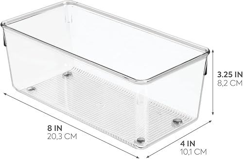 Miniatura 2 de IDESIGN - Organizador de utensilios de cocina Linus, de plástico, contenedor de almacenamiento dividido para cubiertos, espátulas, aparatos, 3.8 x