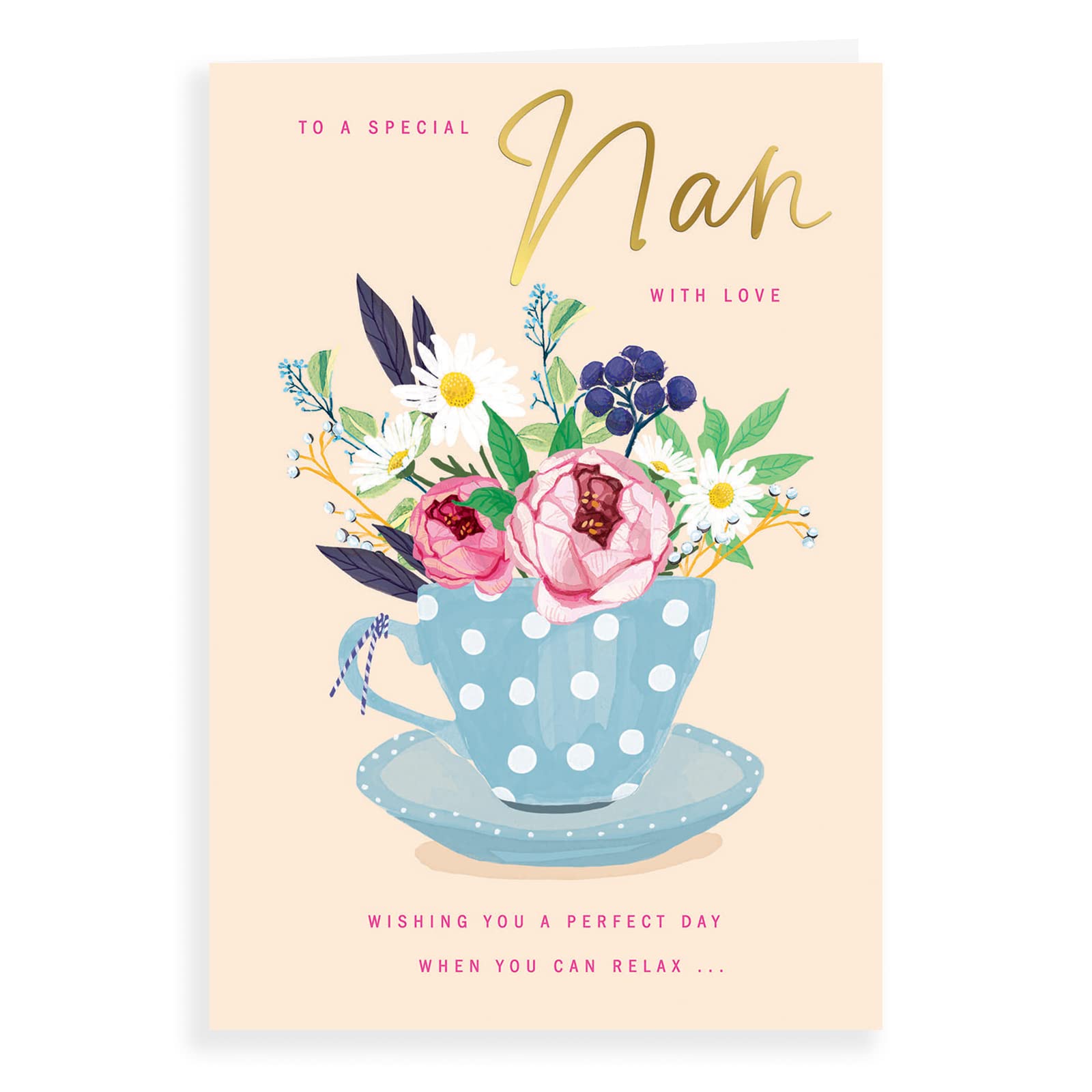 Birthday Card Nan - 9 x 6 inches - Avant Garde Studios