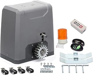 SL1500AC Automatischer Schiebetoröffnermotor for max. 1500 kg Schiebetor mit optionalen Teilen wie Fotozellen-GSM-Modul-Tastatur Umfangreiche Anwendbarkeit(1 UK)