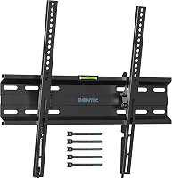 BONTEC Dönthető TV Fali Tartó 23-55 Hüvelykes LCD/LED/Plazma Televíziókhoz, Lapos és Ívelt Képernyőkhöz, 45 kg Teherbírással, VESA 400x400 1