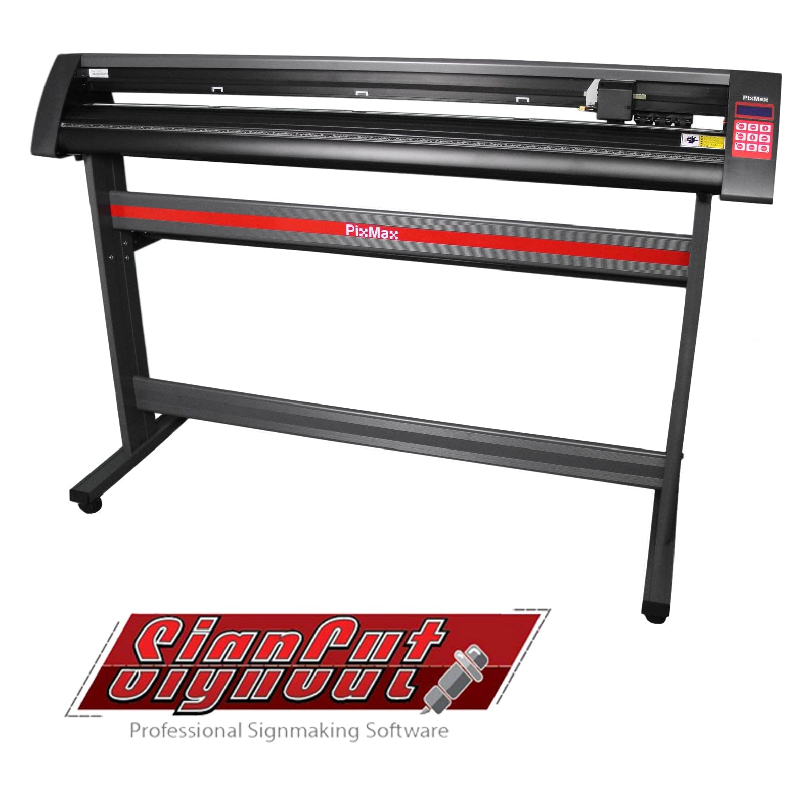 PixMax XL 1510mm Schneideplotter Plotter Folienplotter Folienschneider Schneidplotter Plotten mit 3 x Roland Schneidemesser Plus SignCut Software