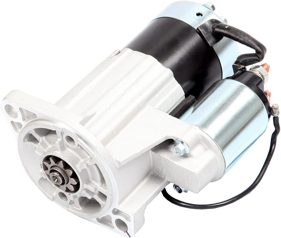 LUJUNTEC M0T60082 Starter fit for 1998-2001 For Nissan Frontier 1996-1997 For Nissan Pickup 2000 For Nissan Urvan 2000-2001 For Nissan Xterra