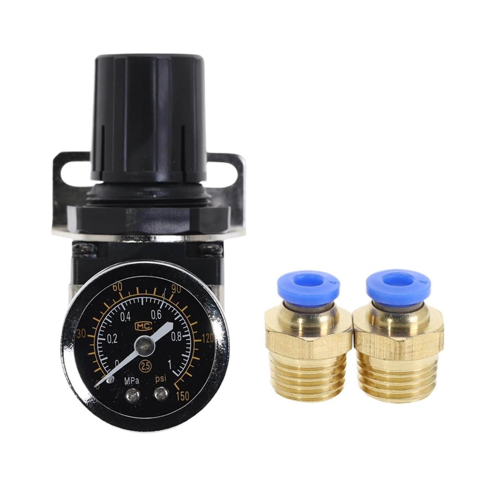 VSPPJYFG AR2000-02 Pressure Regulator G1/4'' Pneumatic Air Handling Components Pressure Regulating Valve(AR2000-02 PC4-02)
