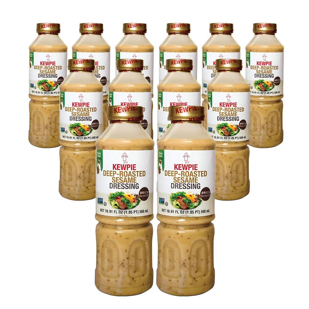 [KEWPIE] DeepRoasted Sesame Dressing Bold and Versatile