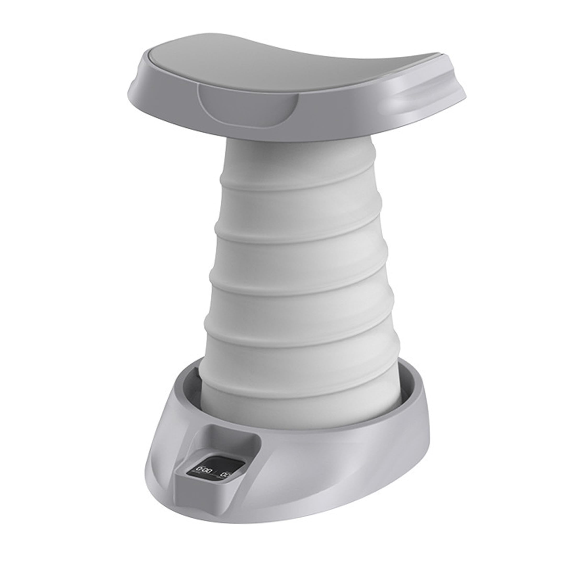 Assistente per push up con timer, supporto per push up per principianti, grigio