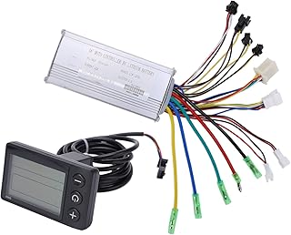 Ausla Motor Brushless Controller 36V / 48V 500W 22A Electric Bike Controller Kit with LCD Panel S866 Waterproof for Electric Bike Electric Scooter
