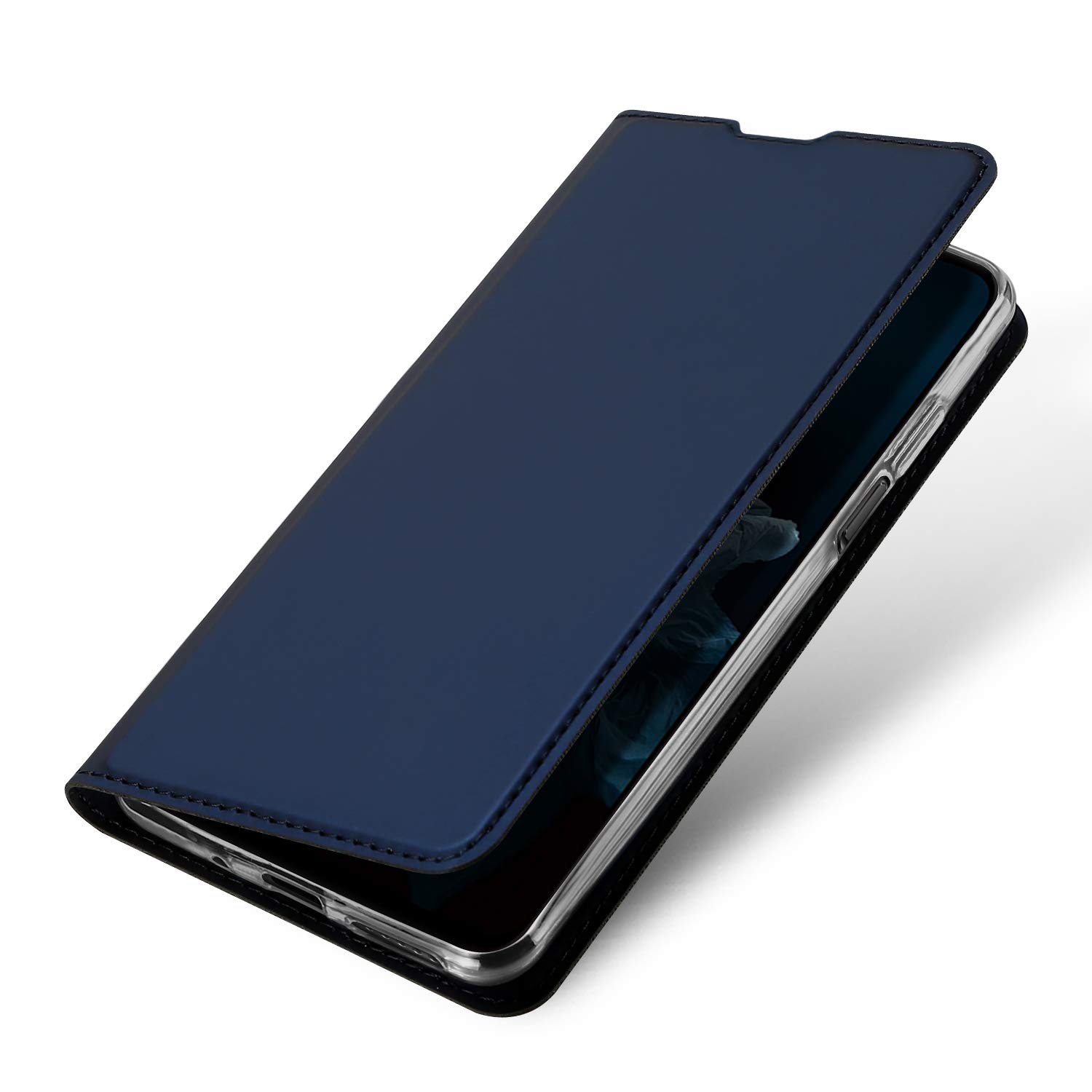 Housse étui Folio Aimantée Pour Huawei Nova 5T Et Honor 20 - Couleur Noir | Coque Protection Smartphone