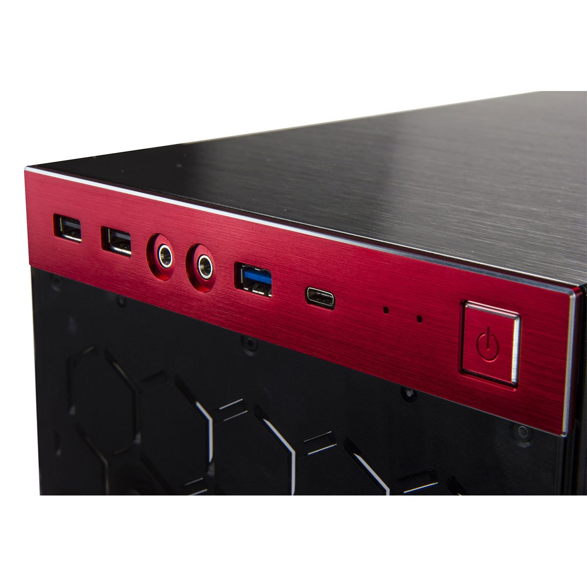 In Win 805 USB 3.1 Roja - Caja/Torre