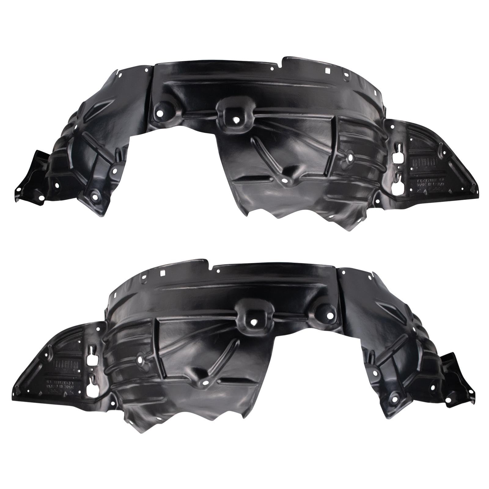TRQ Front Inner Fender Liner Set | For 2016-2021 Mazda CX-3 MA1248148 MA1249148