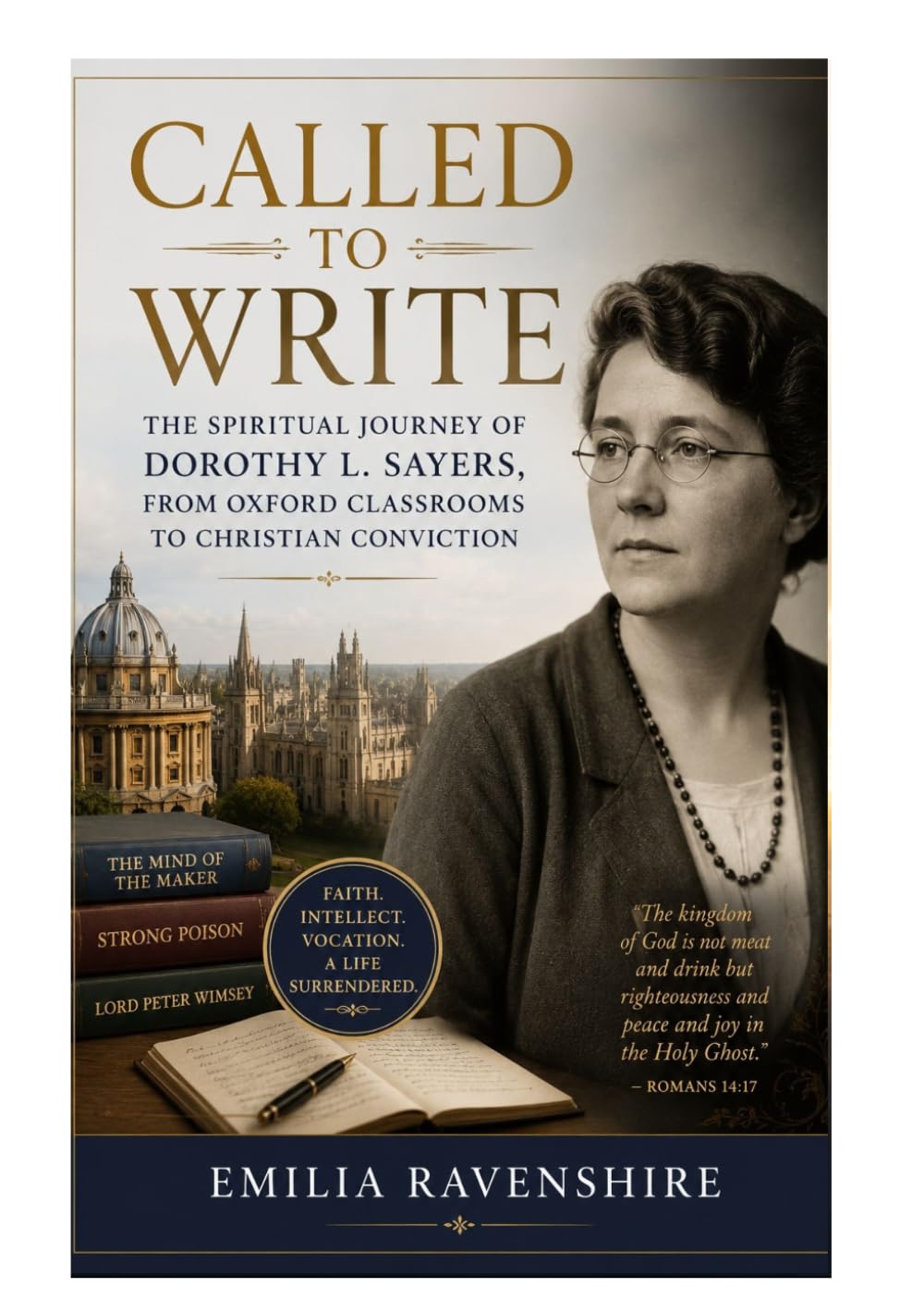 Called To Write: The Spiritual Journey of Dorothy L. Sayers, from Oxford Classrooms to Christian Conviction