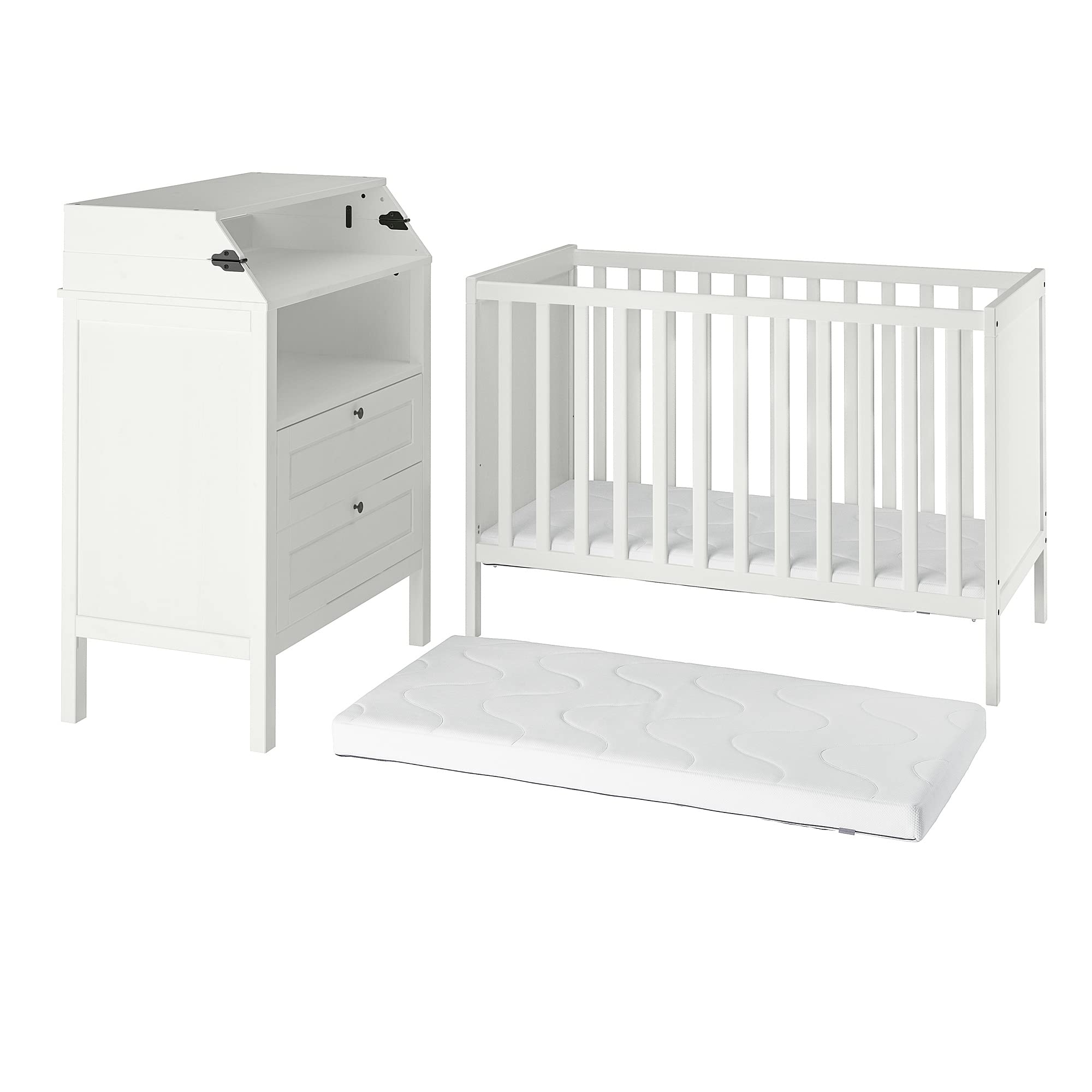 Ikeasundvik Piece Baby Furniture Set White Desertcart INDIA