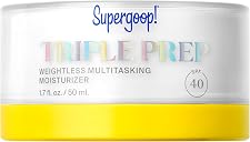 Supergoop! Triple Prep Daily Face Moisturizer SPF 40 Sunscreen, 1.7 fl oz