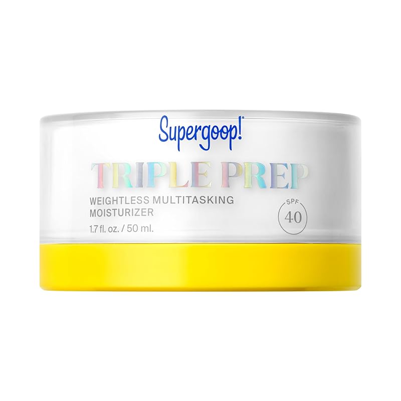 Supergoop! Triple Prep Hidratante Facial Diário FPS 40