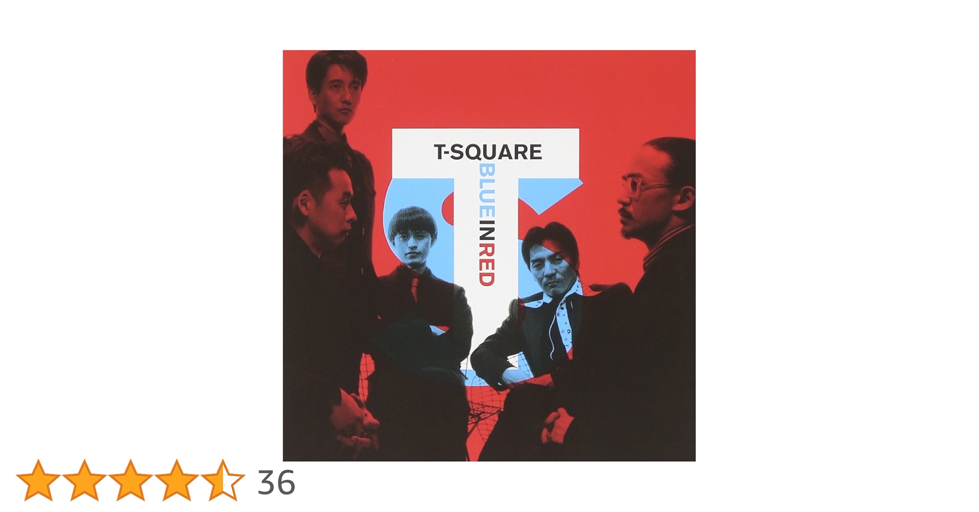 T-SQUARE BLUE IN RED バンドスコア T-SQUARE BLUE IN RED バンドスコア BS T-SQUARE/BLUE IN RED |本 |
