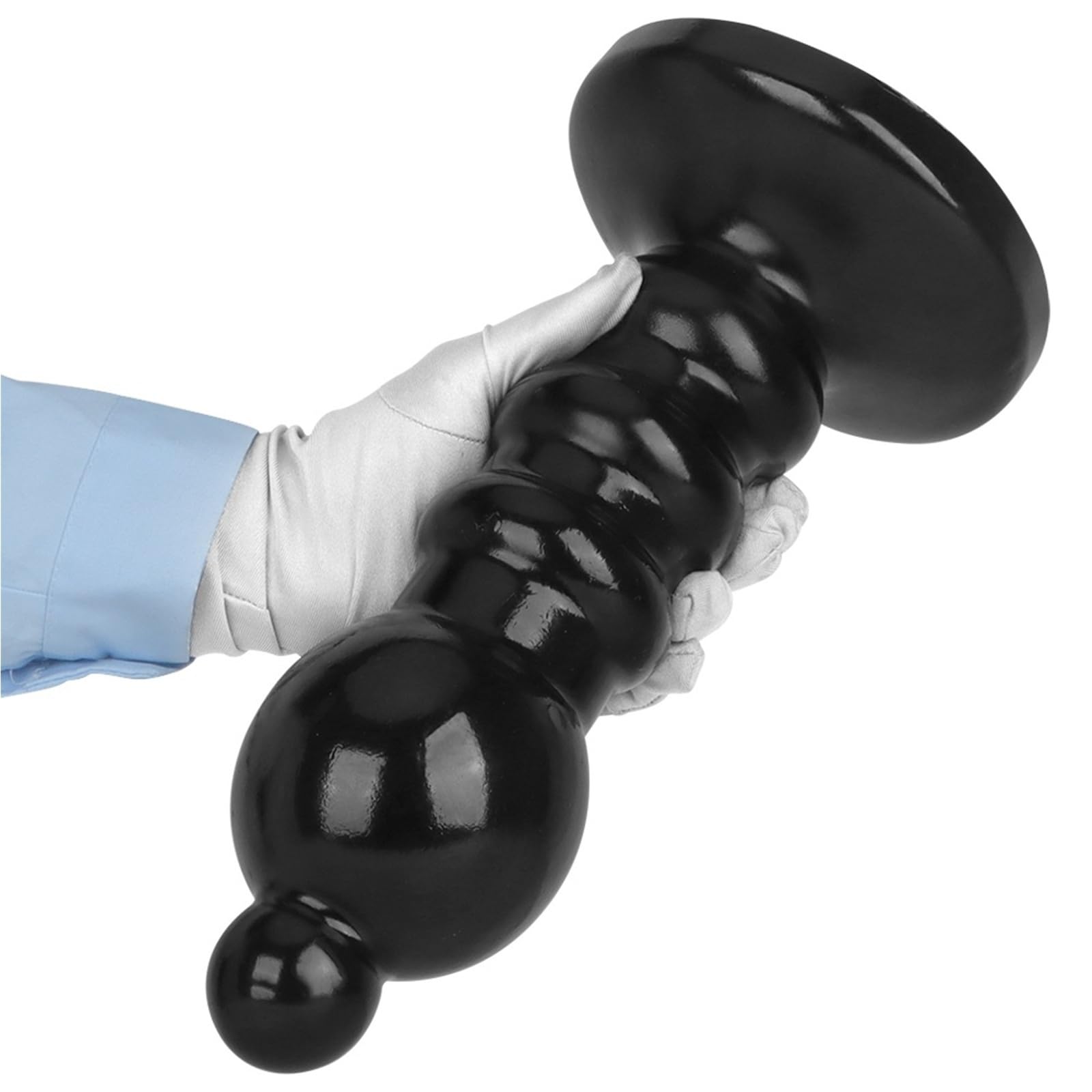 King Size Anal Plug Butt Ripple 32cm Lungo Super Grande Nero Spessore Dong Enorme PVC Replica Del Pene Giocattolo Sesso For Uomini Donne Coppie
