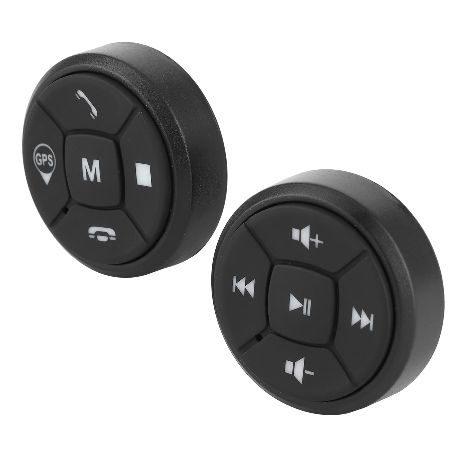 bouton Media Télécommande Volant Portable sans Fil Bluetooth Voiture Contrôleur Appels Musique GPS Commandes Au Volant