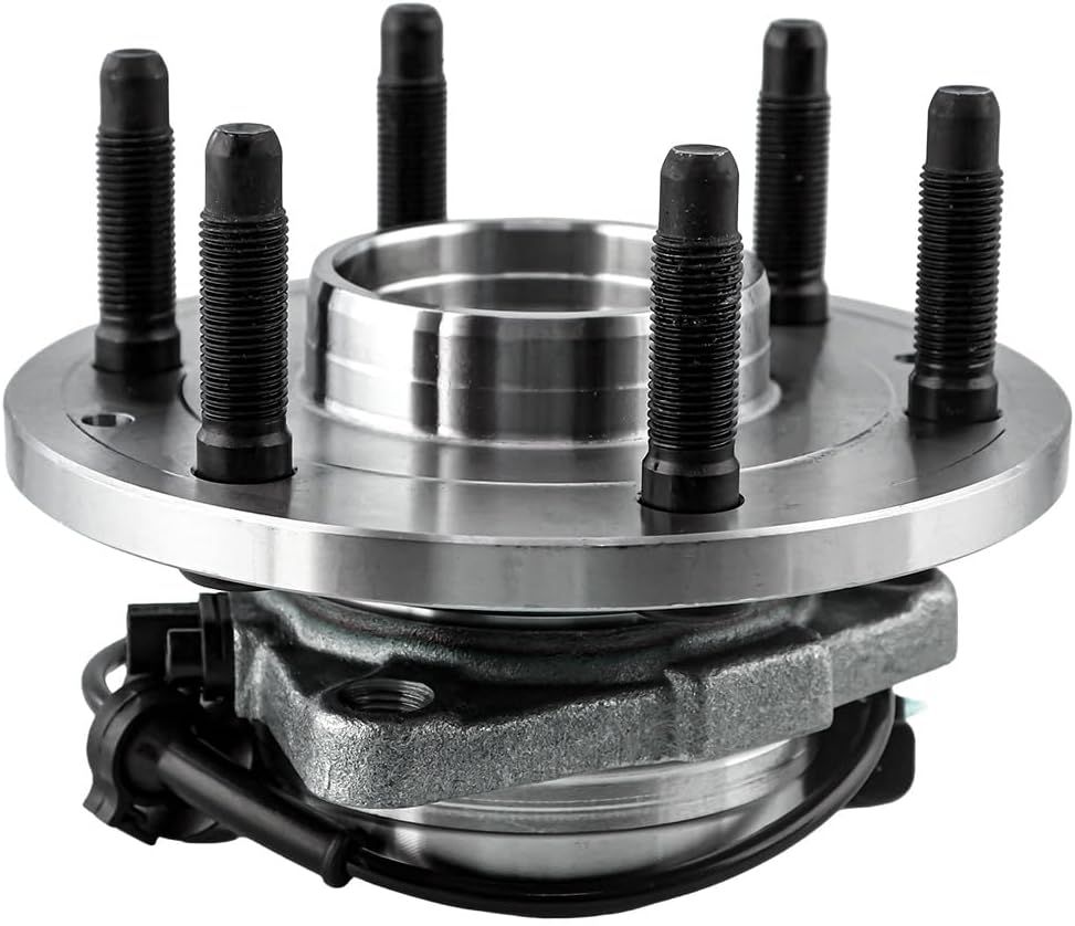 MotorbyMotor 515160 Front Wheel Bearing and Hub Assembly 4WD with 6 Lugs Fits for Chevy Silverado 1500 Suburban Tahoe, GMC Sierra 1500 Yukon XL, Cadillac XTS Escalade Hub Bearing (4x4, w/ABS) - Image 9