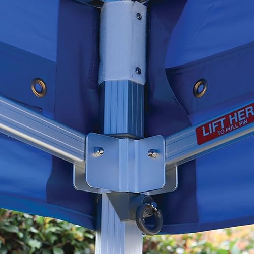 Miniatura 5 de Extreme Canopy Tienda de campaña desplegable instantánea de aluminio resistente comercial (negro, 13 pies x 26 pies)