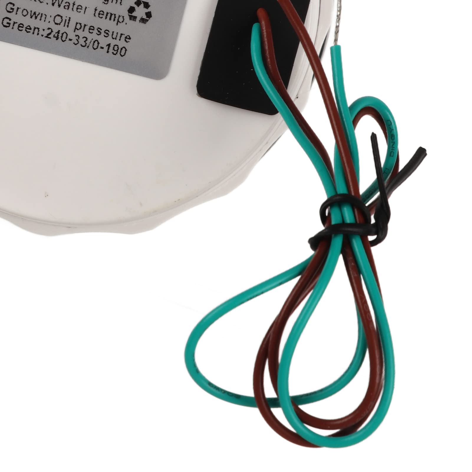 Wielofunkcyjny wewnętrzny wskaźnik 4 w 1 panel przyrządów do pomiaru napięcia ciśnienia oleju odpowiedni do łodzi rybackich jachtów 85 mm DC 9-32 V i płyty