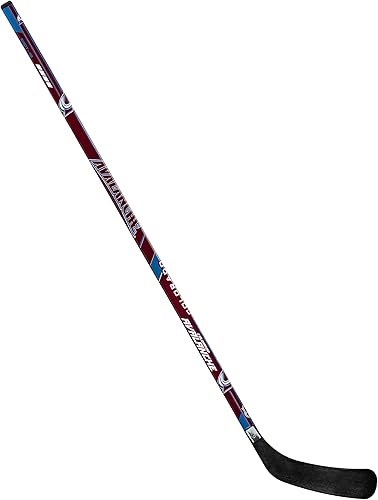 Vista 125 de Franklin Sports NHL Team - Palo de hockey callejero de vinilo de 48 pulgadas Pittsburgh Penguins