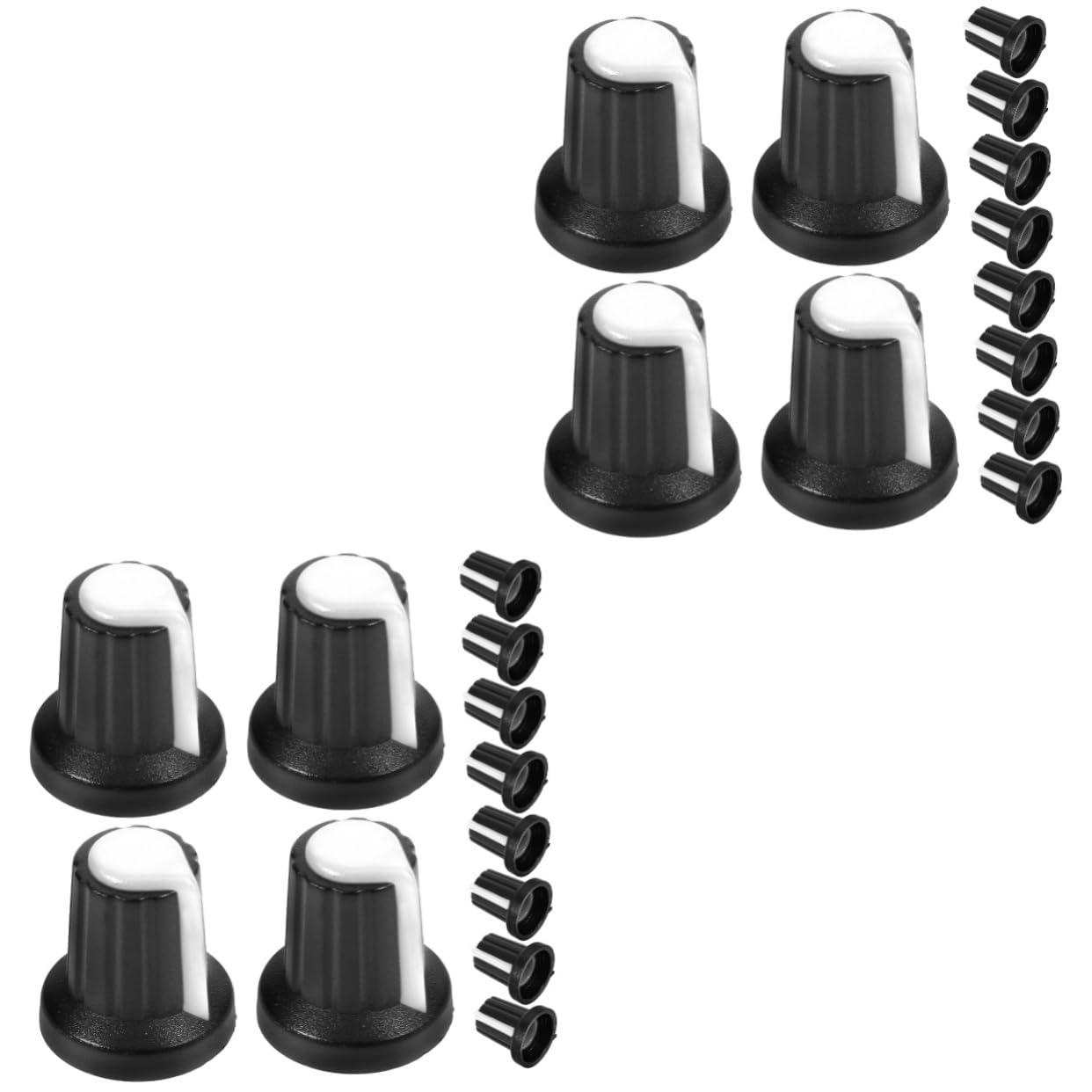 Amazon | ERINGOGO 40個 つまみ ギターアンプのノブ ラジオの