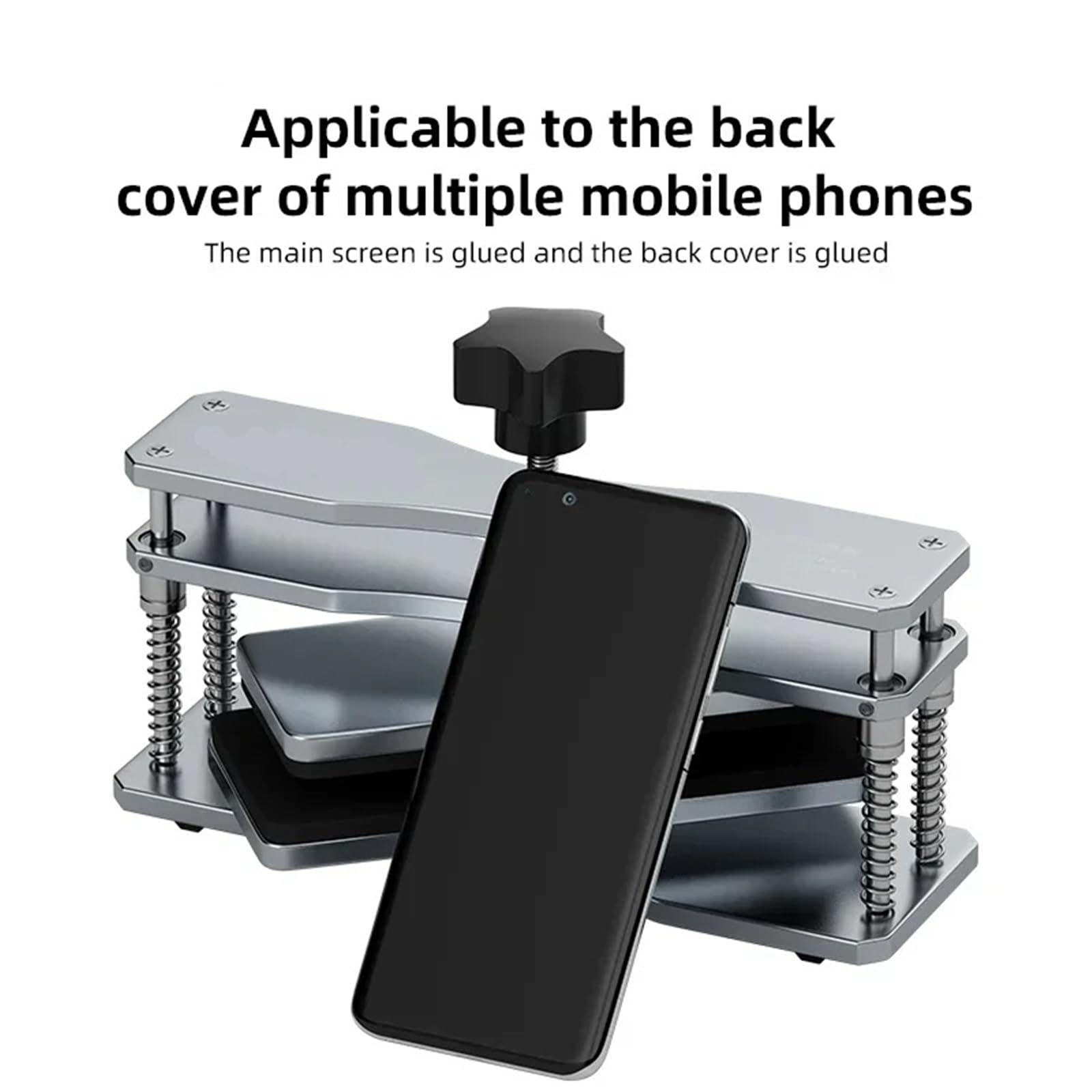 Abrazadera para reparación de teléfonos, WL-758L Accesorio de sujeción Universal de 360° for Carcasa Trasera de teléfono móvil, Molde de sujeción for Pantalla LCD, Soporte de presión Fijo