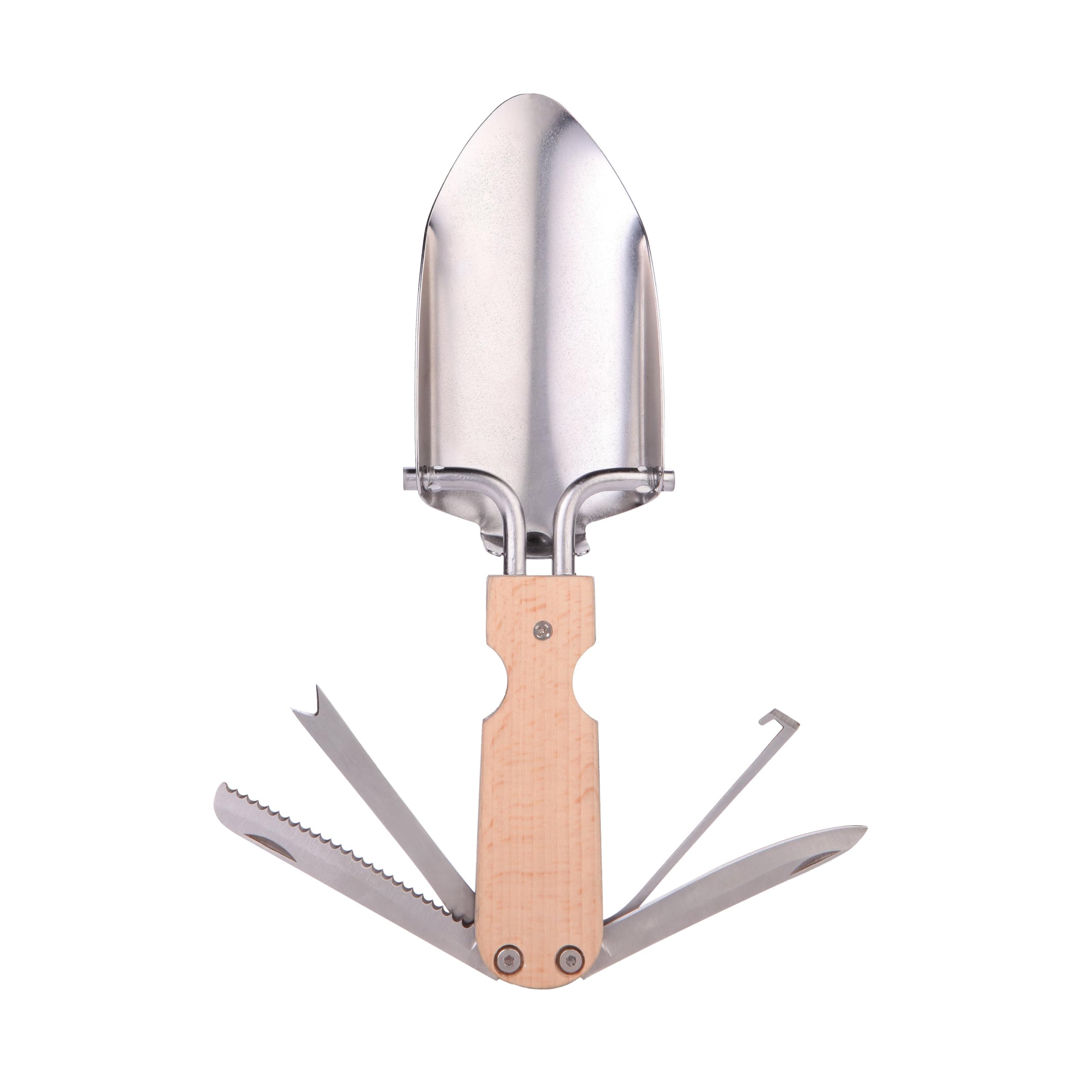 Outil Multifonction Oiseau KIKKERLAND – 6 Outils En Bois De Hêtre : Tournevis Et Clés Allen 2 à 6mm, Déco Et Pratique