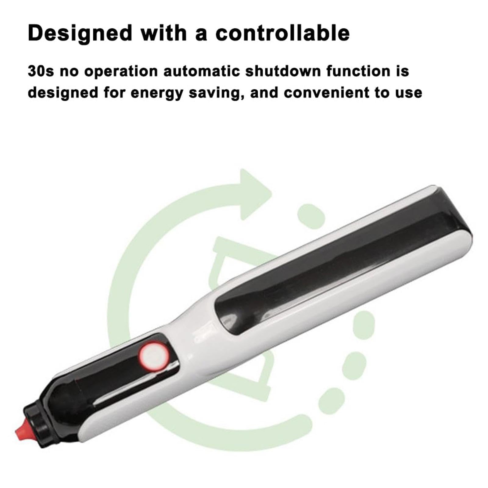Colle électrique sans fil au lithium avec 10 pièces Gluestick 7 mm Outil d'artisanat portable USB Type C Colle au lithium