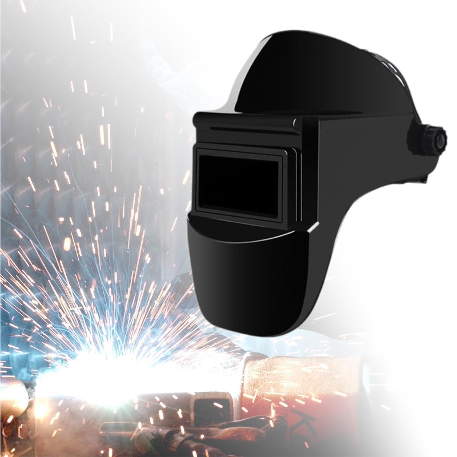 Milageto Welding Cover Face Cover Convenient Premium High Professional Lightweight Guard Protection for Grinding Welding