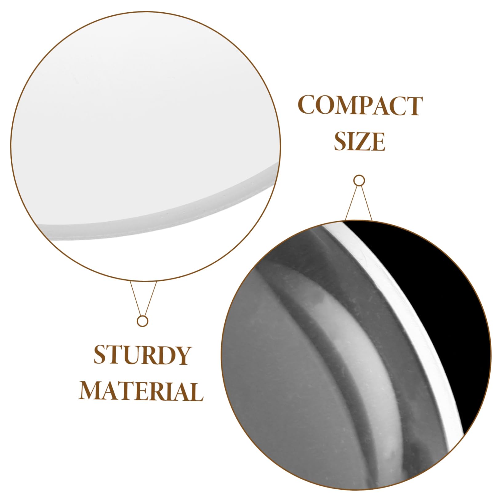 Cabilock Spotlight Objective Lens Physics Experiment Lens Glass Optical for Educational Use