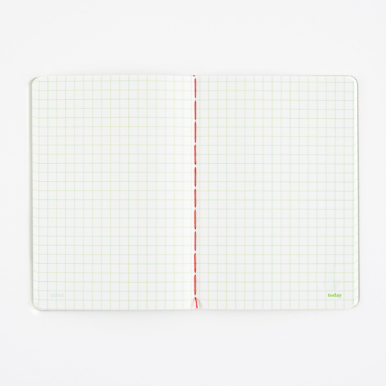 ほぼ日 Hobonichi Techo Accessories Fireside Chat Notebook - Graph (B6 Size), Grey, H:182 x W:128 x T:3 mm/ H:7.2" x W:5" x T:0.1" - Image 2