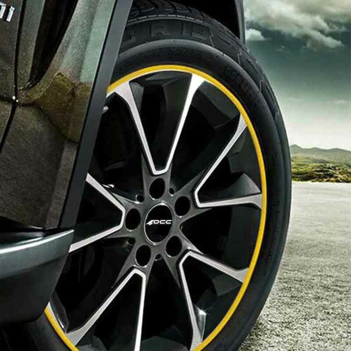 OCC MOTOR SPORT Protezione Cerchioni Auto Giallo 6m