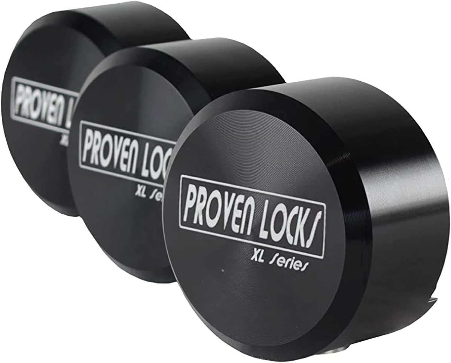 Puck Locks 3 Pack of 400XL (Black)