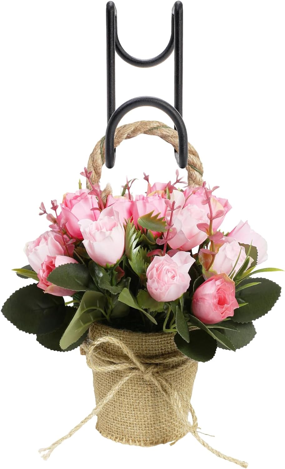 8 Pcs Tack Hook 4 Inch, Heavy Duty Horse Halter Rack, Over Rail Bridle Hooks, Metal Horse Water Bucket Hangers for Hanging Horse Bridles, Saddle Fence Door Holder, Horse Stall Accessories - Image 5