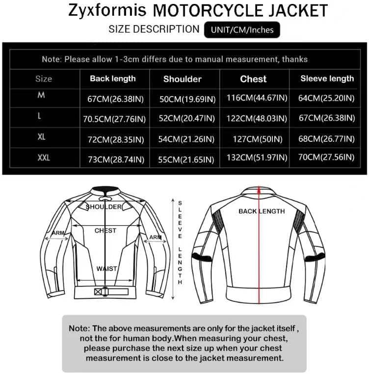 Motorcycle Jacket Motorbike Biker Waterproof Jackets Windproof Full Body Protective Gear Armoured Summer Winter for Men - Image 7
