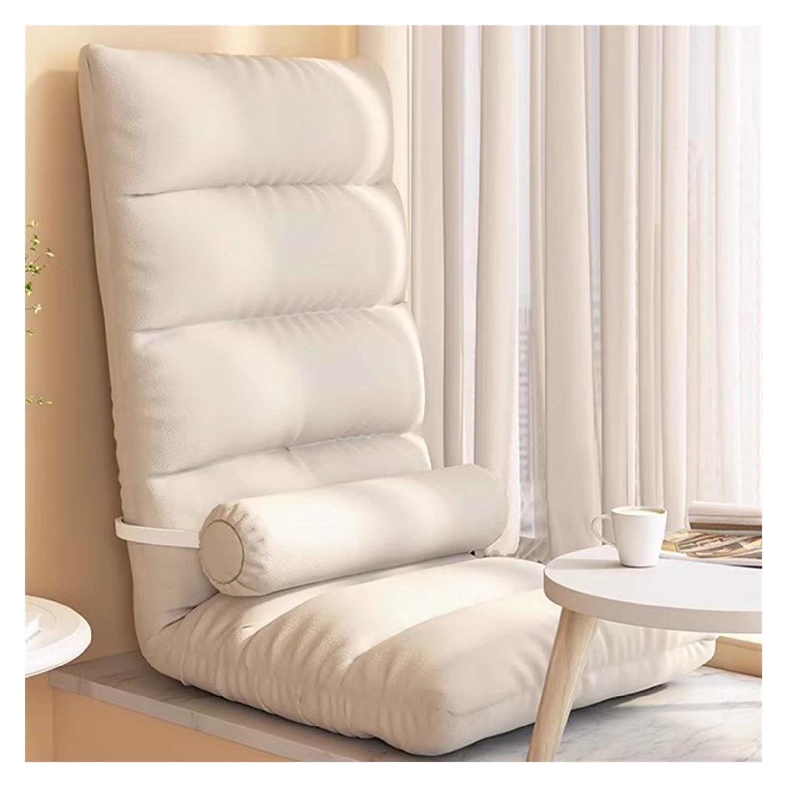 Fauteuil de jeu et de lecture pliable pour optimiser l'espace des petits salons