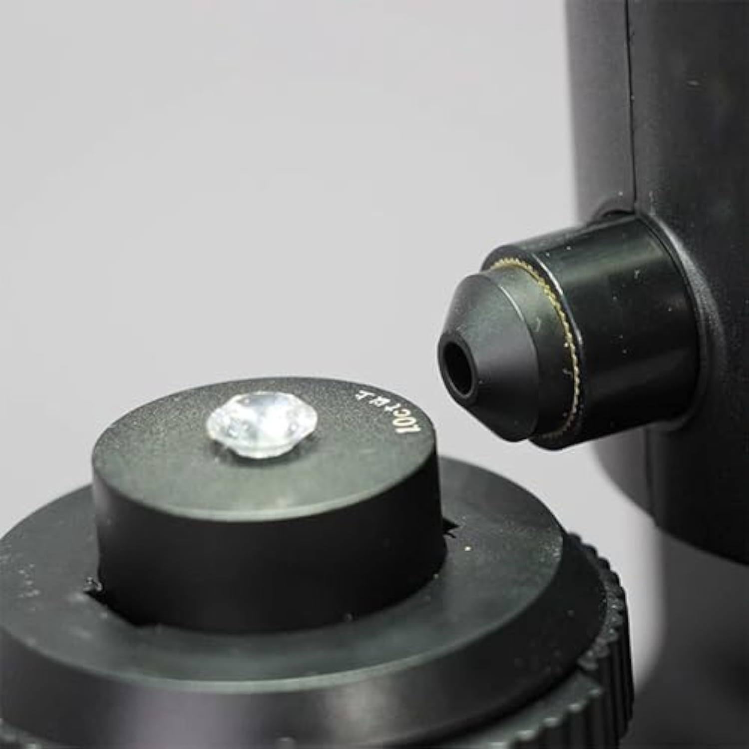 30-200X diamentowy mikroskop z podwójnymi soczewkami HD i 20 diodami LED, idealny do testów diamentów i inspekcji przemysłu tekstylnego, idealny dla jubilerów i kolekcjonerów