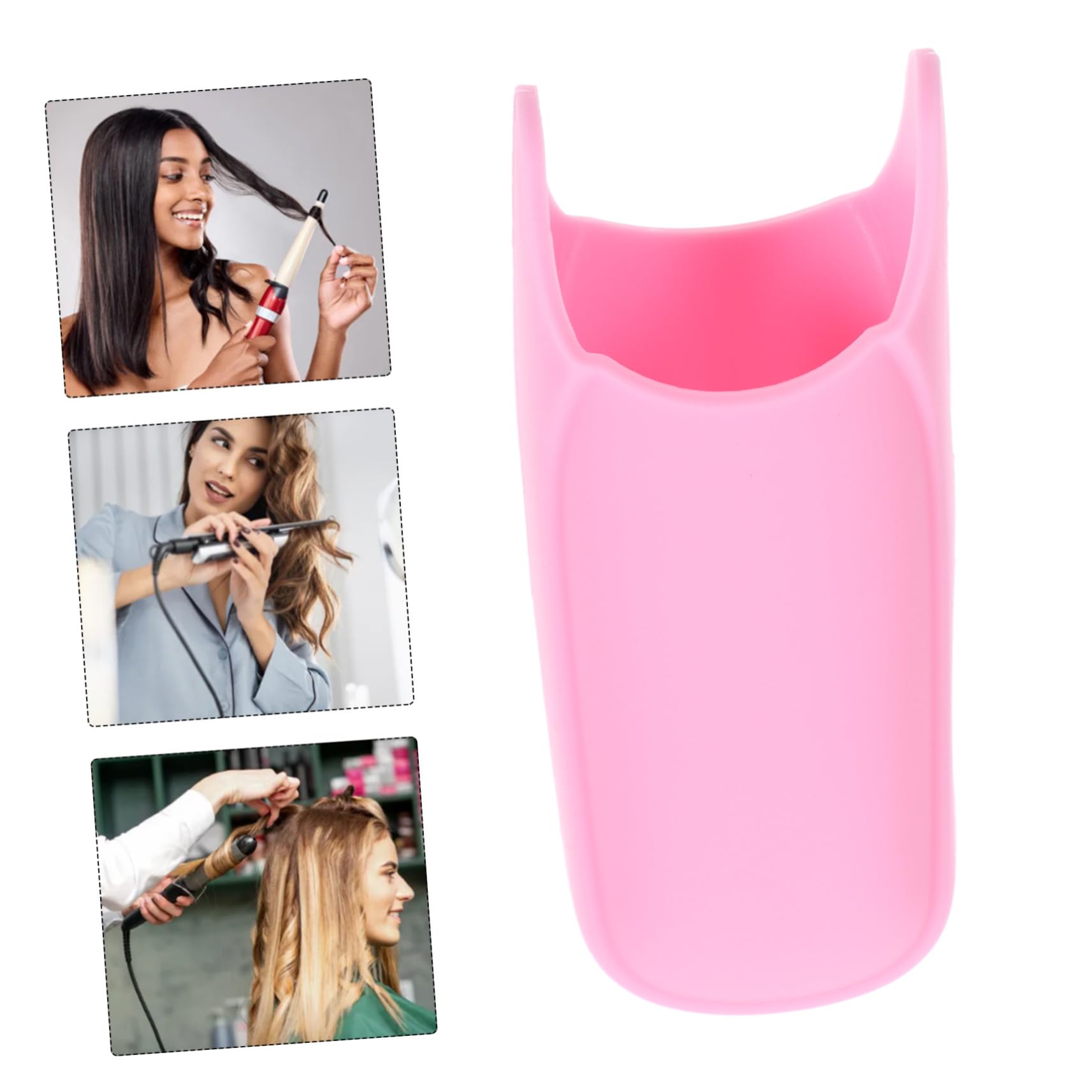Funda de Silicona Resistente al Calor para Plancha y Rizador de Pelo Protectora