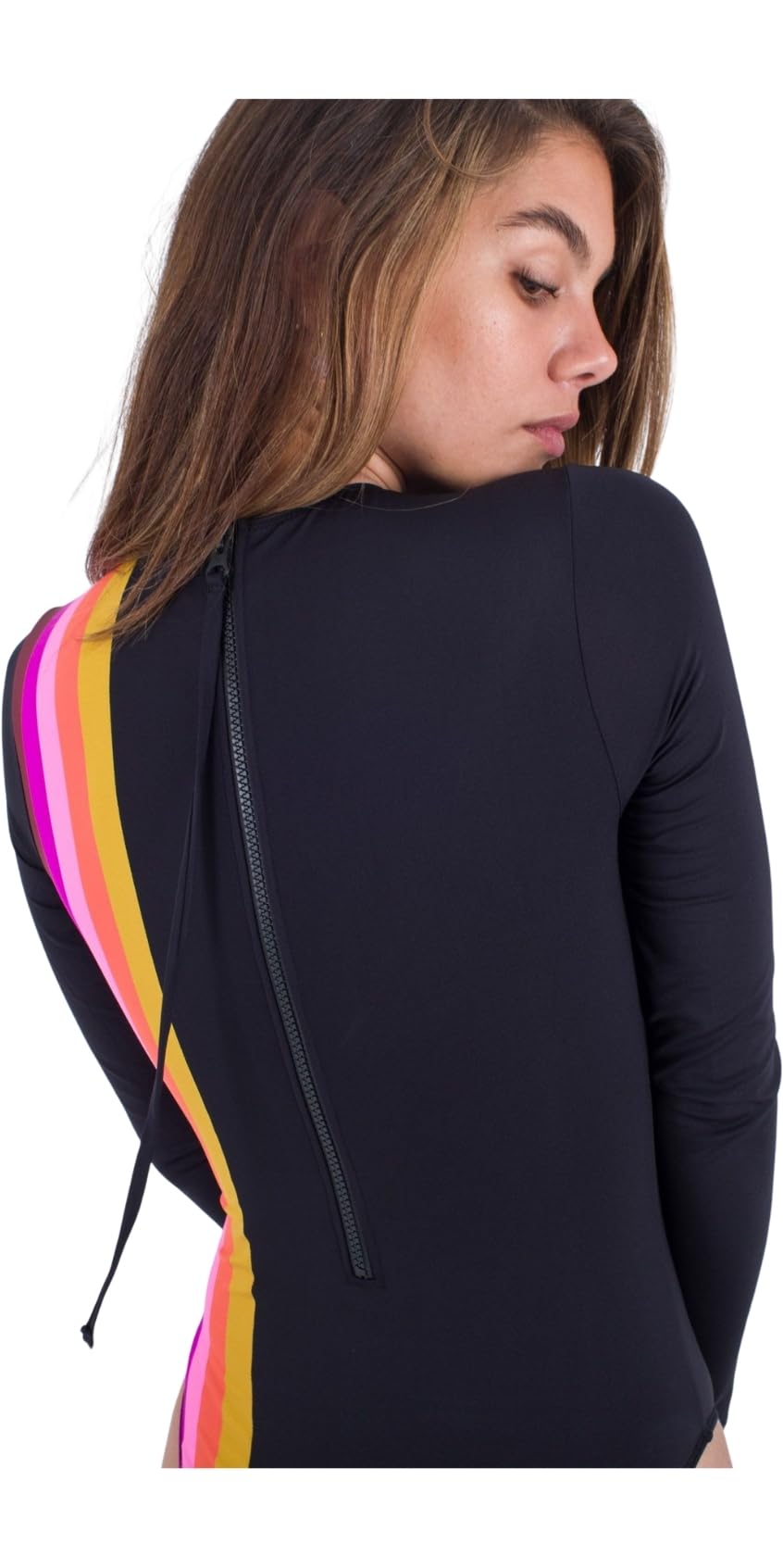 Hurley Maillot de bain une pièce pour femme Fidji Fantaisie Tie Back