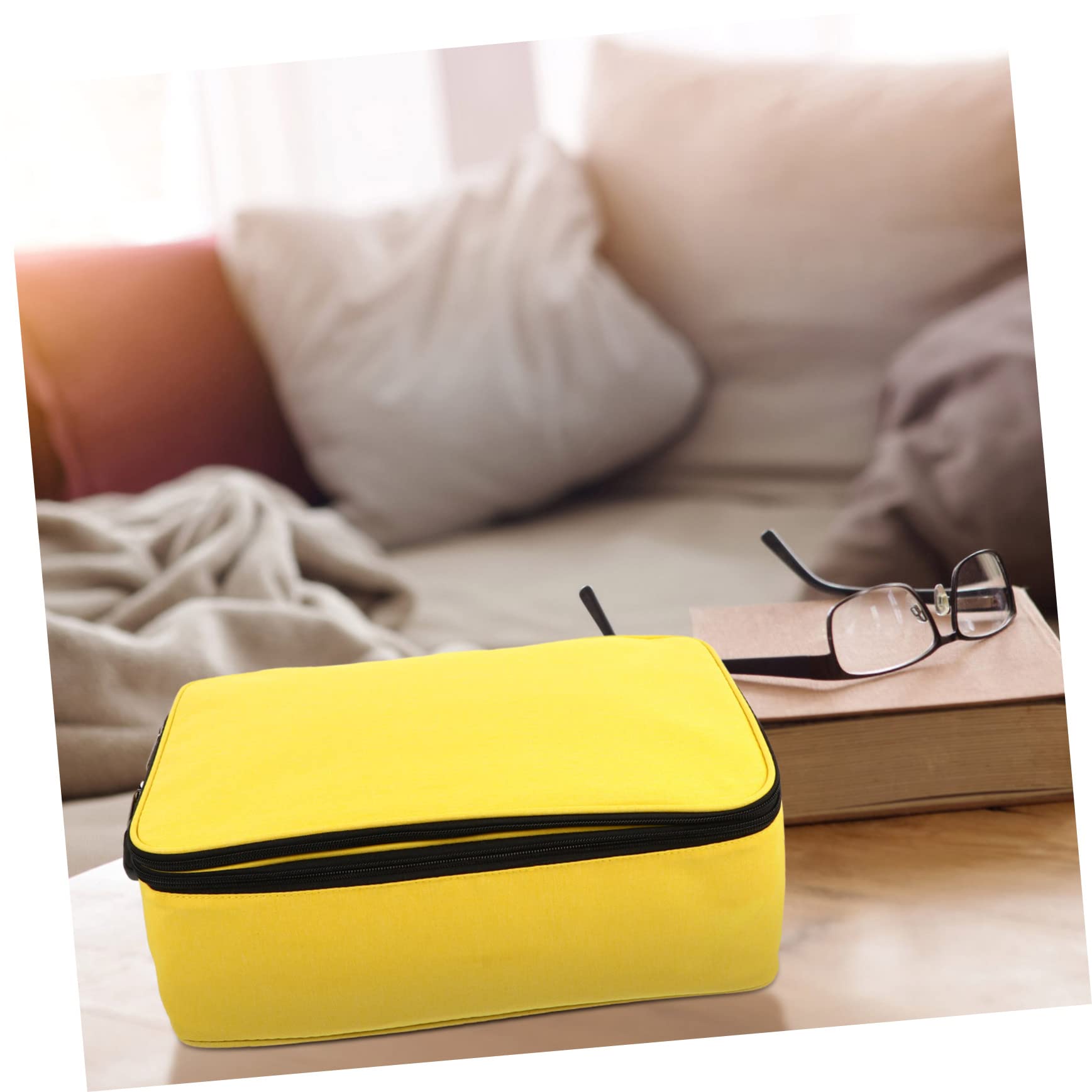 1pezzi Capacità Borsa Porta Documenti Multifunzionale Con Serratura Pouch Per Viaggi e Ufficio Organizzatore Per Carte e Accessori
