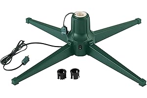 Home Heritage Artificial Christmas Tree Rotating Base: A Mesmerizing Festive Display