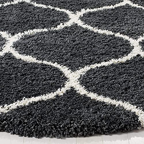 Image of Shaggy Rugs 10 x 14 Feet Soft and Cozy Carpet for Living Room & Hall, Bedroom, and Kids Room Non-Slip, High Pile, Machine Washable, Perfect for Any Room (Grey Ivory)