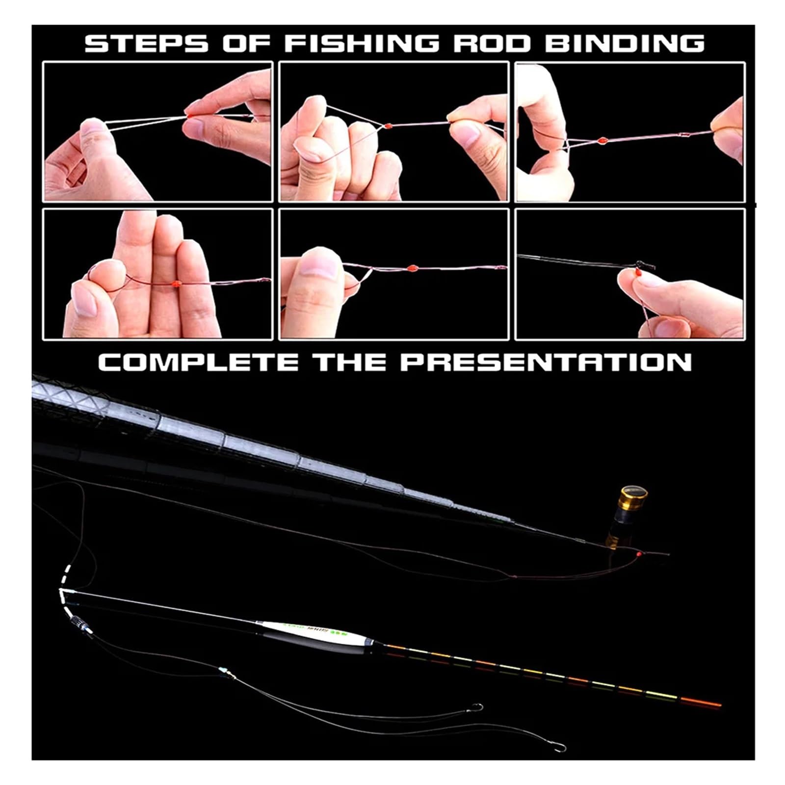 Canna da pesca telescopica in fibra di carbonio Stream Hand Pole Feeder Tenkara 3,6-7,2 m