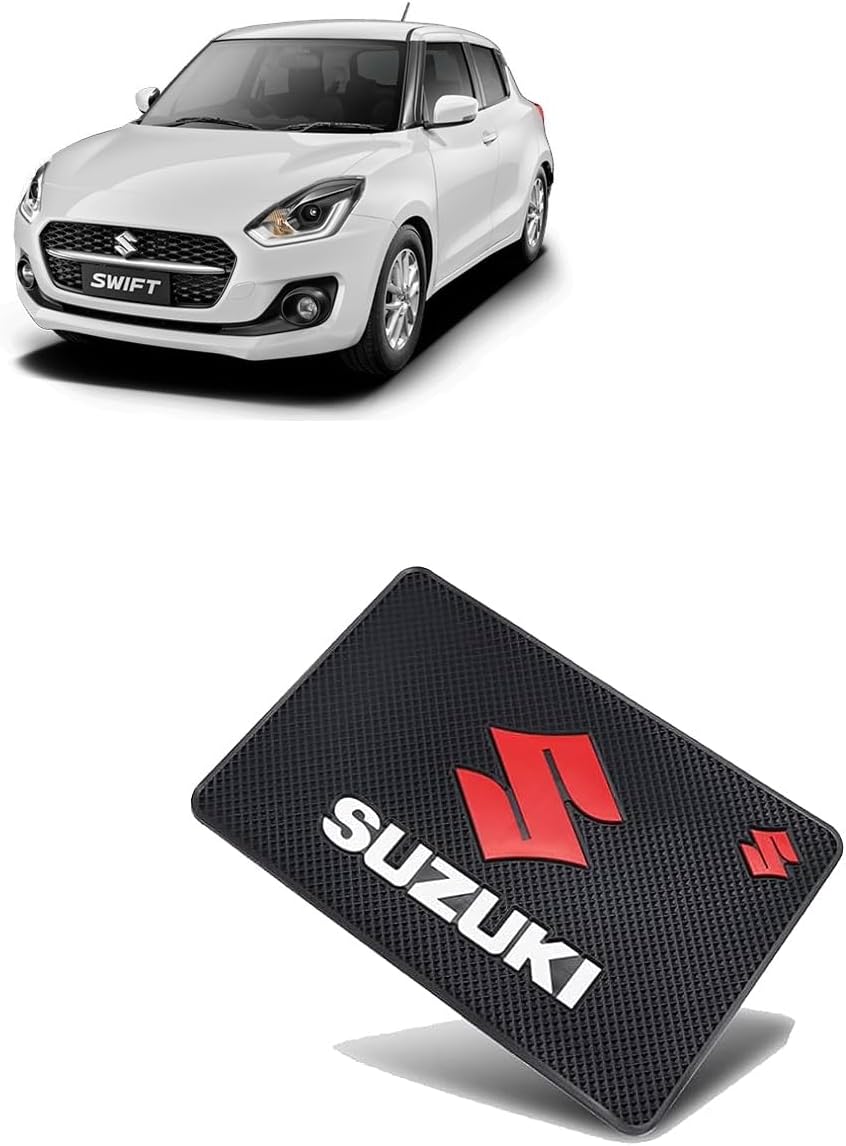 Arneja AntiSlip Car Dashboard Mat for Maruti Suzuki New Swift (Color