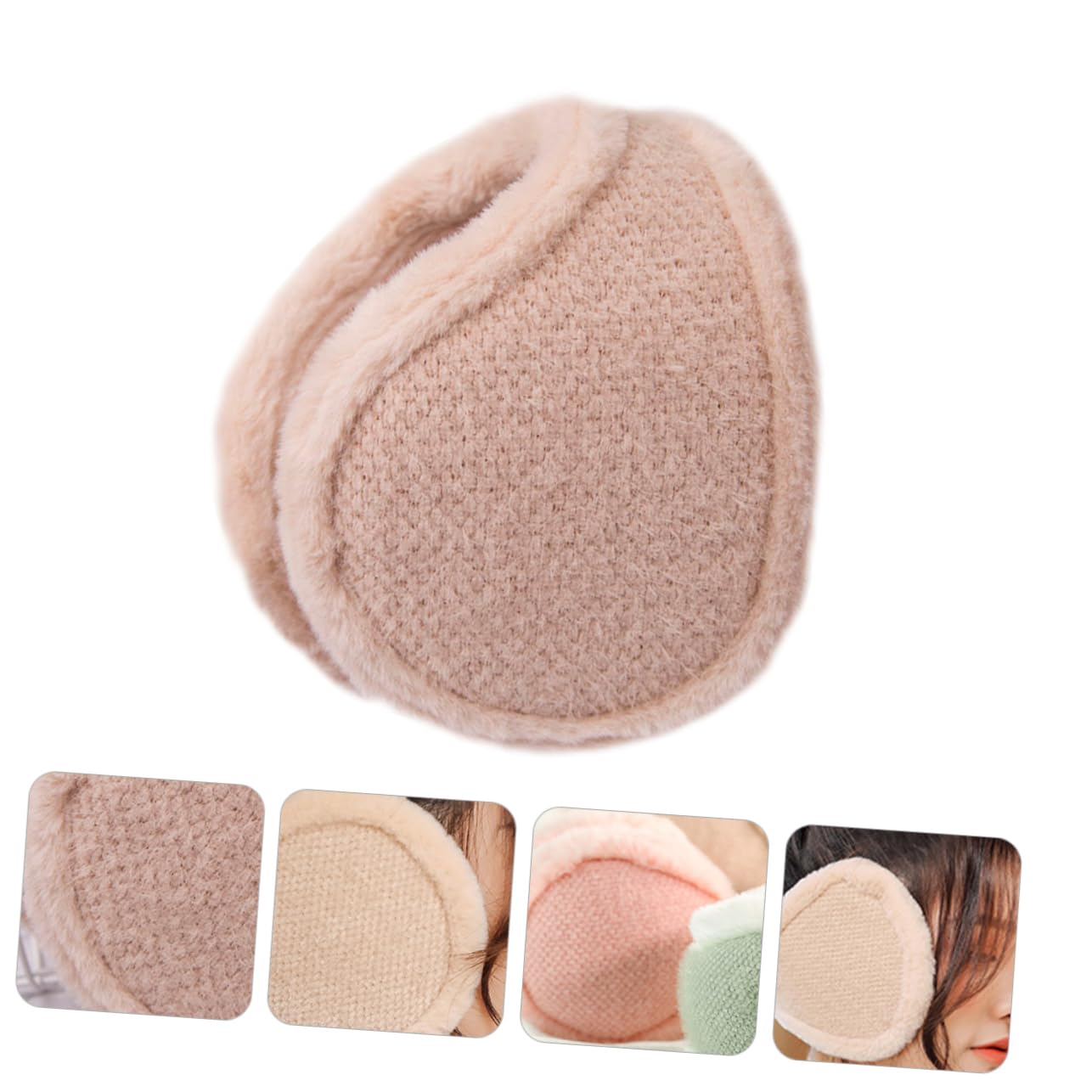 Ipetboom 1Pc Plush Earmuff for Men Women Windproof Winter Ear Protector Soft and Ear Warmers for Cold Weather Outdoor Activities Fashionable Comfortable Design