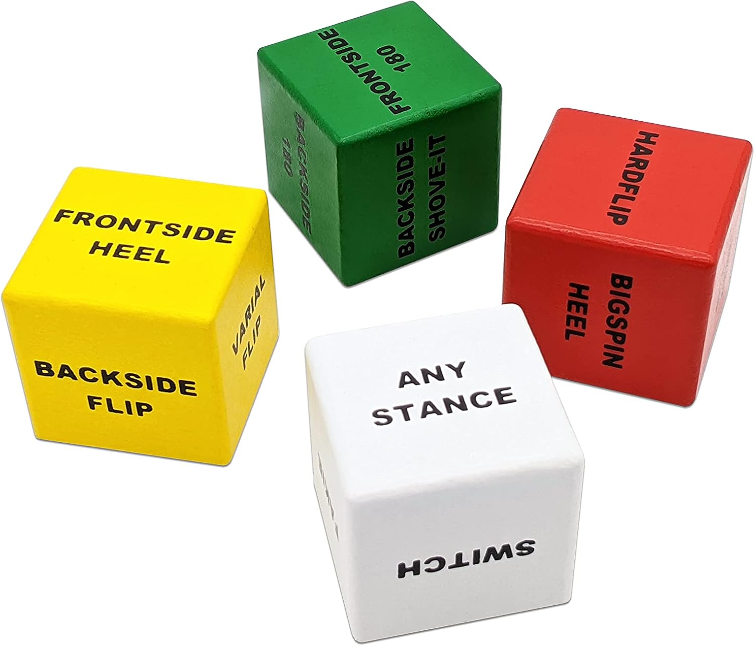 Jortner's Trick Dice for Skateboarders - Advanced Version