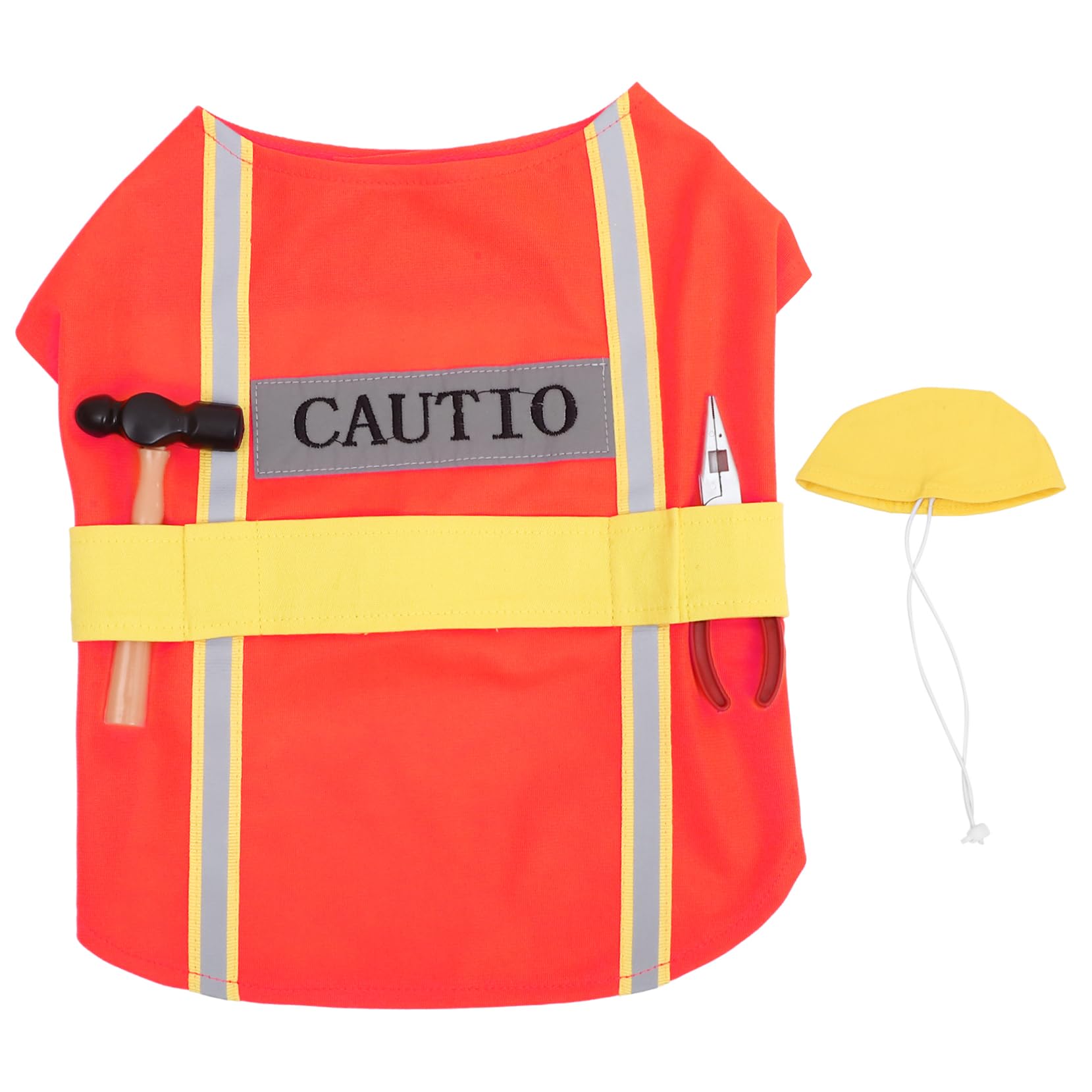 BESPORTBLE 4pezzi Costume Per Cani Festivo Poliestere Abbigliamento Per Animali Domestici e Comodo Per Cosplay e Feste Adatto Per Eventi e Servizi Fotografici
