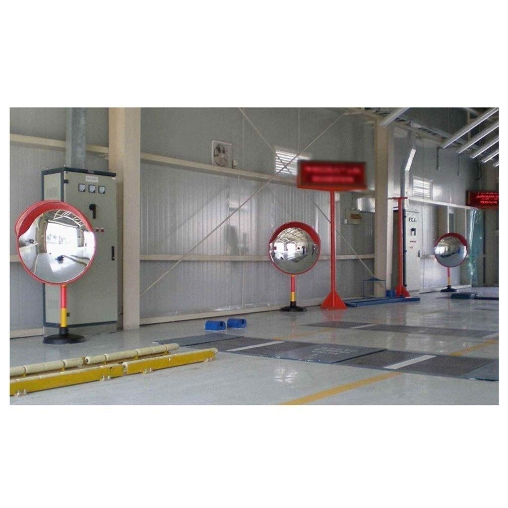 Espejo de Seguridad Tienda de conveniencia Plástico Gran Angular Plástico Durable Espejo Convexo portátil Sótano Garaje Espejo de Punto Ciego 30-80CM (Tamaño: 60CM)