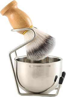 Kit de Barbear Masculino com Pincel E Tigela, Estilo a